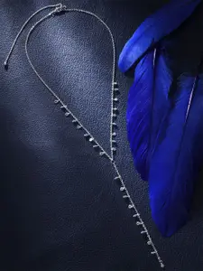 Accessorize Sterling Silver-Plated Beaded Necklace