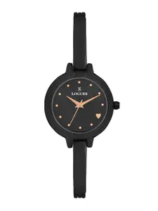 L LOGUES Women Brass Dial & Bracelet Style Straps Analogue Watch L E-797 NM-03