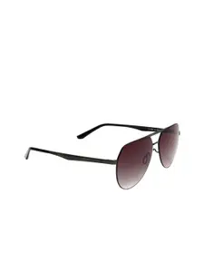 French Connection Men Aviator Sunglasses with UV Protected Lens FC 7584 C2 S
