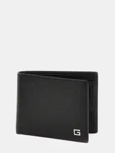 GUESS Men Leather Two Fold Wallet