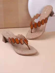 Mochi Women Block Heels Sandals