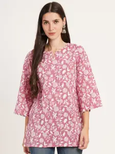 COTLAND FASHION Floral Printed Pure Cotton Kurti