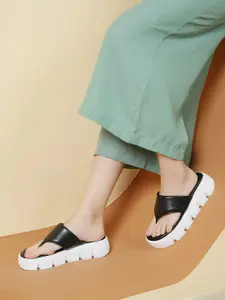 The Roadster Lifestyle Co Women Platform Heeled Sandals