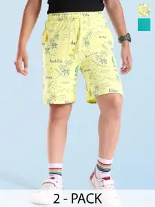 Honeyhap Boys Printed Shorts