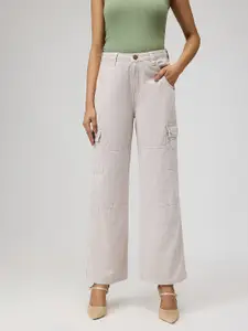 FREAKINS Women Cotton Relaxed Fit High-Rise Jeans