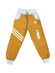 BAESD Boys Printed Mid-Rise Joggers