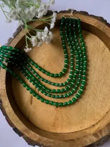 I Jewels Beaded Layered Necklace