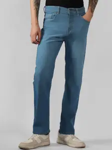 Dennis Lingo Men's Relaxed Fit Mid-Rise Stretchable Cotton Jeans