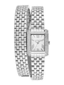 Michael Kors Women Dial & Stainless Steel Straps Analogue Watch MK4834