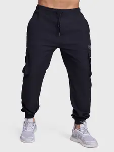 FUAARK Men Mid-Rise Cargo Joggers Track Pants