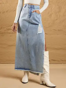 SASSAFRAS Straight Maxi Skirts