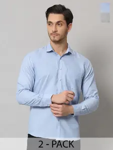 Bigreams Men Comfort Regural Fit Cotton Oxford Formal Shirt