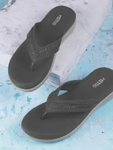 Metro Women T-Strap Flats