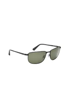 IDEE Men Rectangle Sunglasses with Polarised and UV Protected Lens