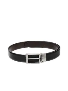 Mochi Men Textured Tang Closure Leather Reversible Belt