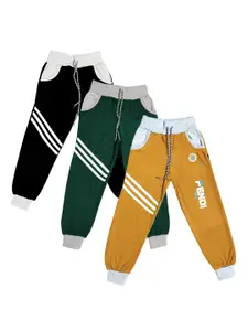 BAESD Boys Pack Of 3 Printed Joggers