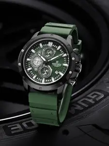 Naviforce Men Dial & Straps Analogue Multi Function Watch NF8036 BGNGN