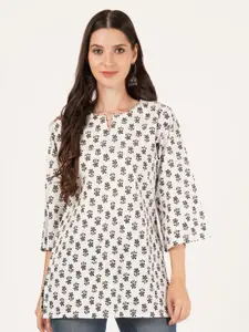 COTLAND FASHION Floral Printed Pure Cotton Kurti