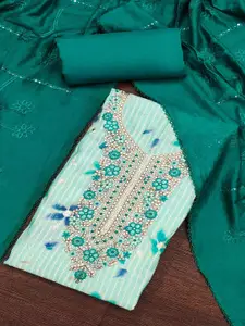 Peachmode Printed Pure Cotton Unstitched Dress Material