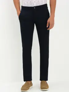 Allen Solly Men Ultra Mid-Rise Slim Fit Regular Trousers