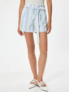 Koton Women Striped  Shorts