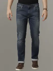 Voi Jeans Men Skinny Fit Heavy Fade Stretchable Jeans