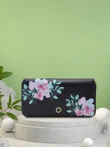 Caprese Women Printed Zip Around Wallet