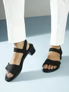 Inc 5 Women Open Toe Block Sandals