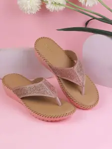 WALKWAY by Metro Women Ethnic T-Strap Flats