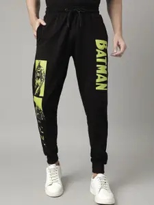 Free Authority Men Batman Printed Mid Rise Joggers