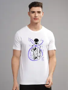 ADRO Men Graphic Printed Graphic Print Others Round Neck Cotton Tshirt