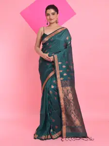 Arhi Woven Design Zari Pure Linen Saree