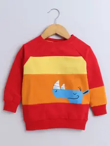 BUMZEE Boys Colourblocked Sweatshirt