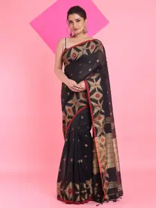 Arhi Woven Design Zari Pure Cotton Saree