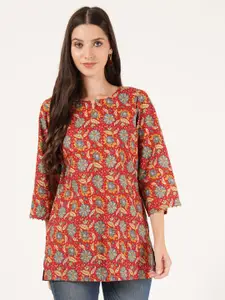 KALINI Floral Printed Pure Cotton Kurti