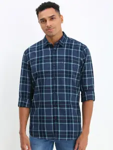 Allen Solly Men Custom Opaque Checked Casual Shirt
