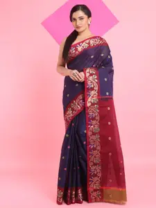 Arhi Ethnic Motifs Woven Design Saree With Zari Border