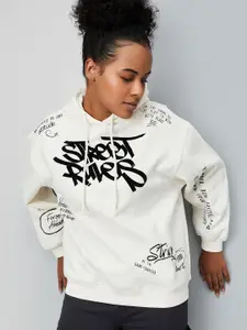 max Women Typography Printed Sweatshirt