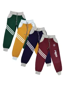 BAESD Boys Pack Of 4 Mid Rise Joggers