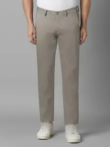 Louis Philippe Sport Men Solid Slim Fit Trousers
