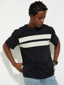 max URB_N Men Regular Fit Striped T-shirt