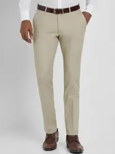 Allen Solly Sport Men Solid Slim Fit Formal Trousers