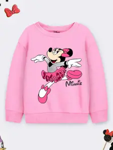 YK Disney Girls Printed Sweatshirt