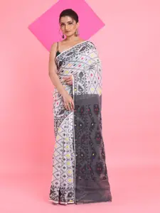 Arhi Women Woven Design Jamdani Saree