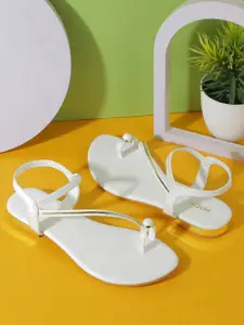 Mochi Women T-Strap Flats