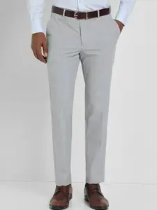 Allen Solly Sport Men Checked Slim Fit Trousers