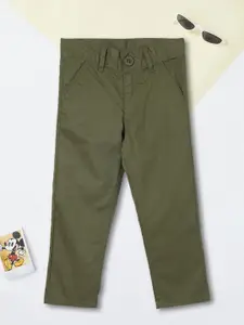 max Boys Solid Trousers