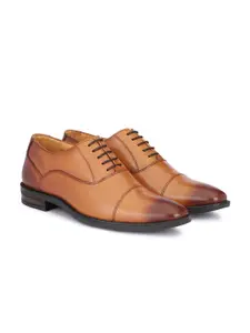 Varito Men Genuine Leather Lace-Ups Formal Oxfords