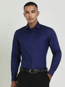 Allen Solly Sport Men Spread Collar Solid Cotton Formal Shirt