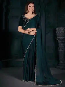 Anouk Ethnic Embellished Beads and Stones  Saree
